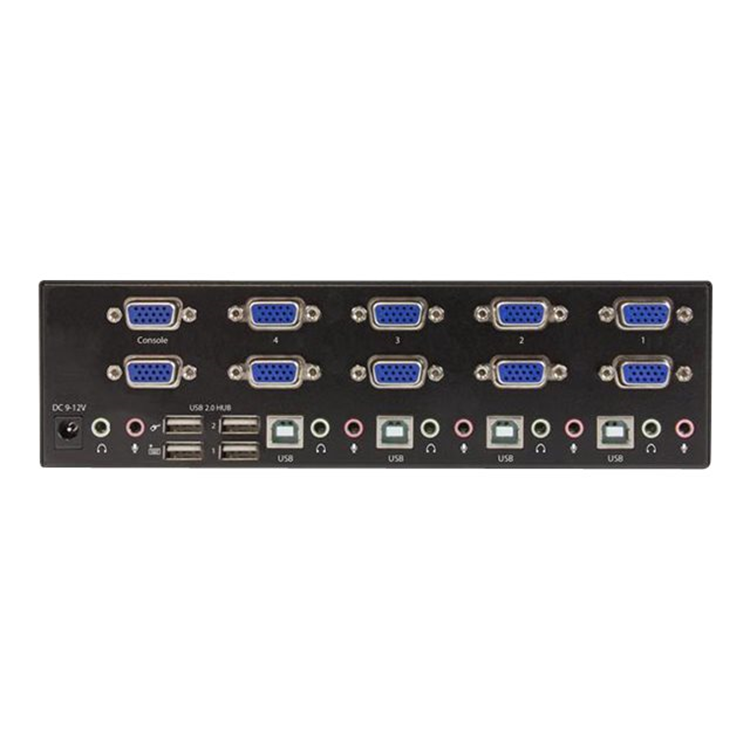4-port KVM Switch w/ Dual VGA - USB 2.0 4-port KVM Switch w/ Dual VGA - USB 2.0