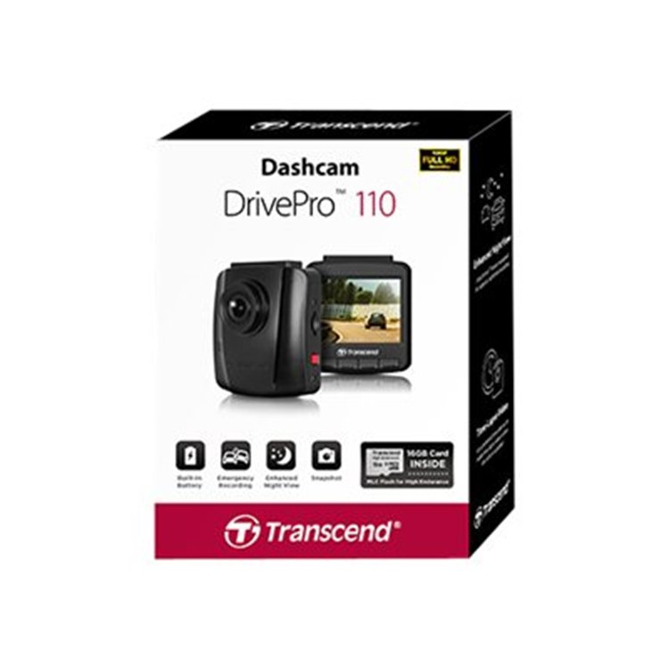 64GB Dashcam DrivePro 110 Suction Mount 64GB Dashcam DrivePro 110 Suction Mount