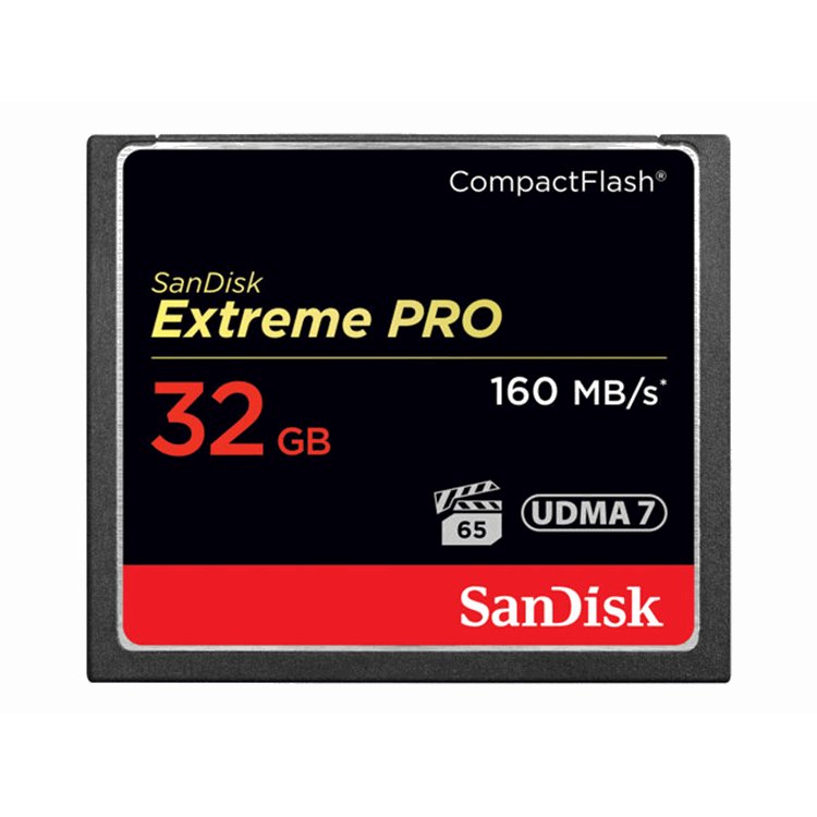 Extreme Pro CF 160MB/s 32 GB Extreme Pro CF 160MB/s 32 GB