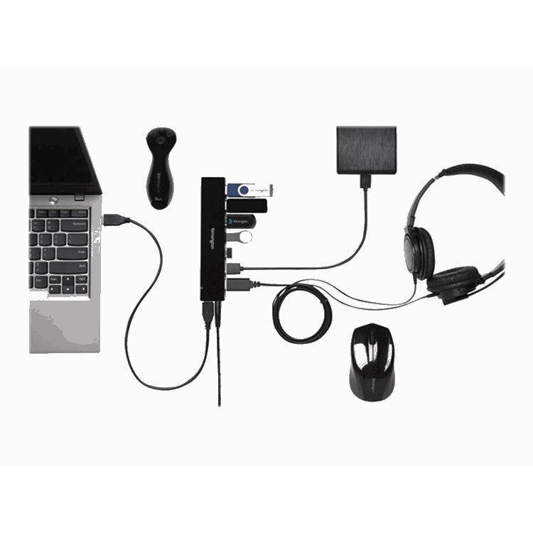 USB 3.0 7-Port Hub+Charging