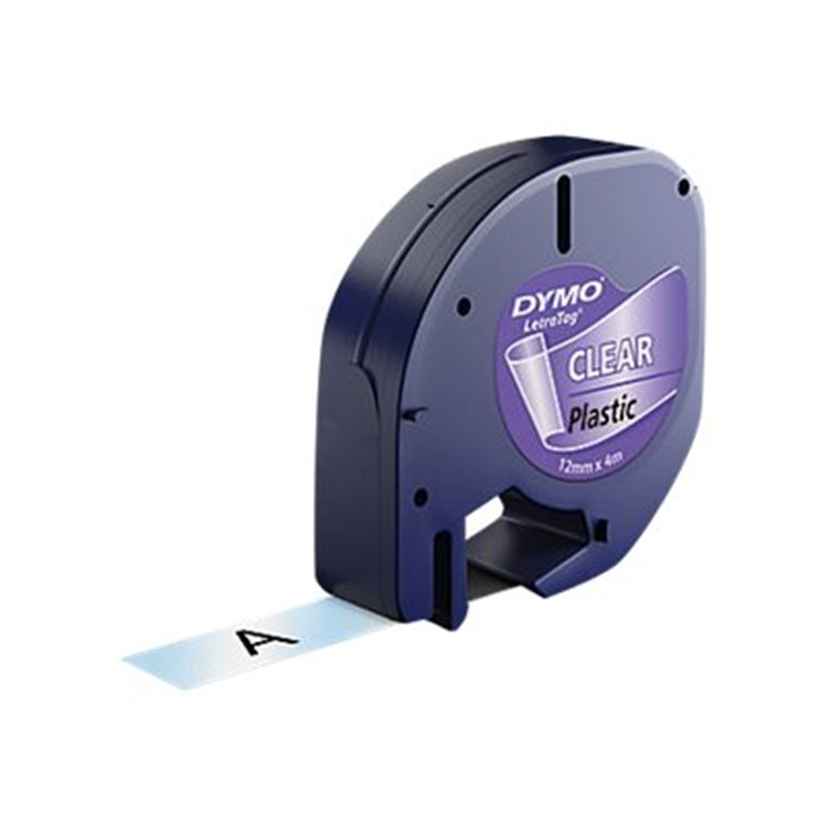 LETRATAG TAPE PLASTIC TRANSPARANT LETRATAG TAPE PLASTIC TRANSPARANT