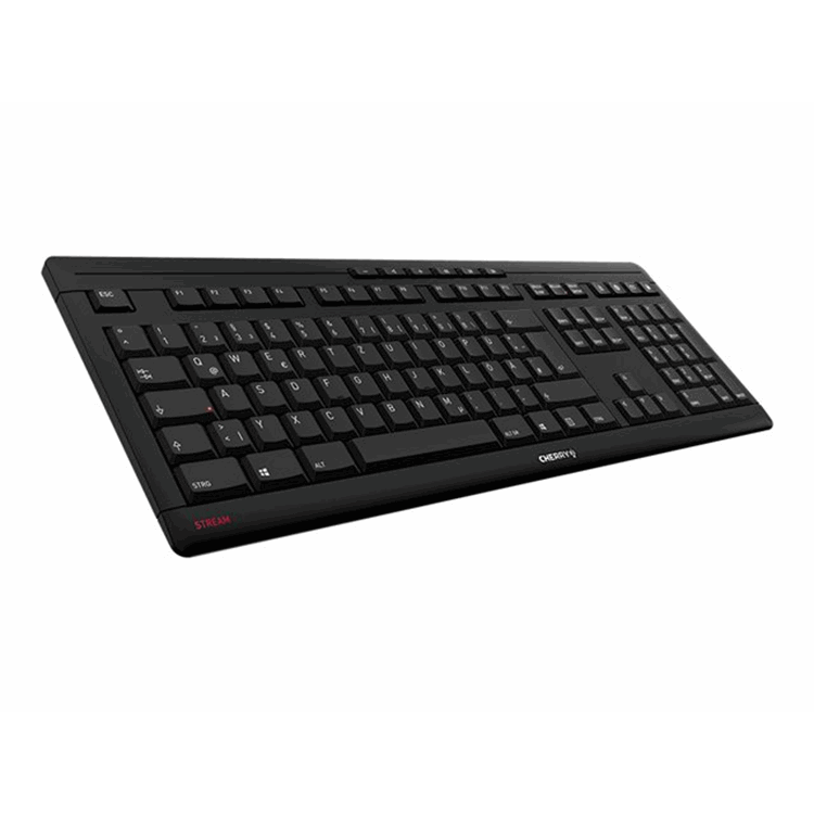 CHERRY STREAM KEYBOARD black (DE) CHERRY STREAM KEYBOARD black (DE)