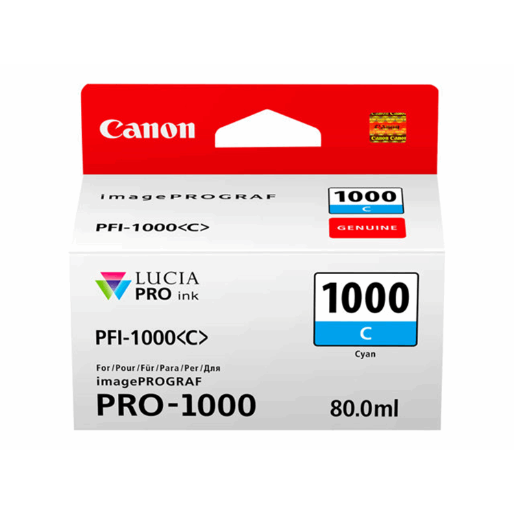 Ink Cart/PFI-1000 Cyan
