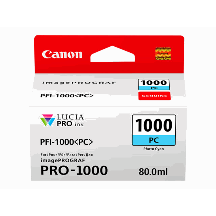 Ink Cart/PFI-1000 Photo Cyan
