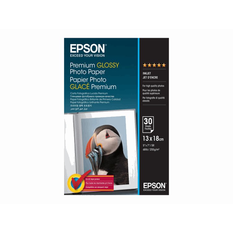 Premium Glossy Photo Paper/13x18cm 30sh Premium Glossy Photo Paper/13x18cm 30sh
