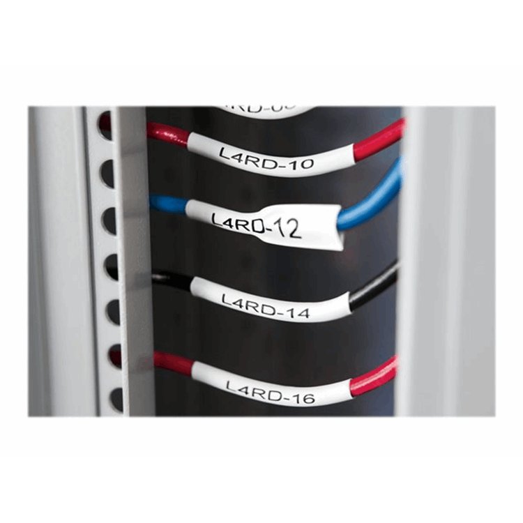 DYMO XTL 1i (24 mm) Heat-Shrink Tube Black on White