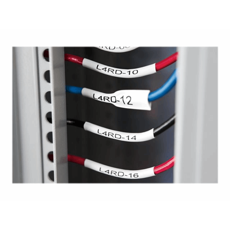 DYMO XTL 1i (24 mm) Heat-Shrink Tube Black on White DYMO XTL 1i (24 mm) Heat-Shrink Tube Black on White