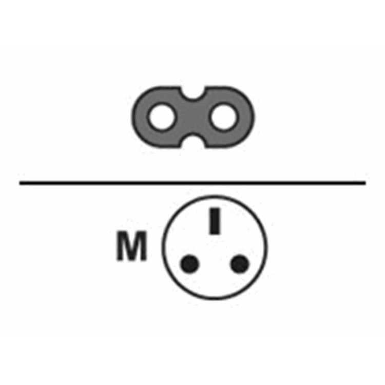 HPE 1.8m C7 to BS 1363/A Power Cord (UK,