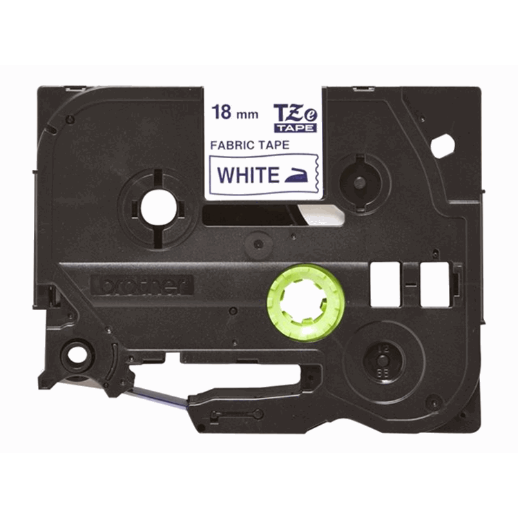 TZE-FA4 - 18 mm Fabric Blue/White