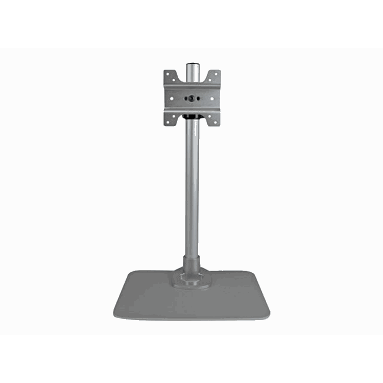 Desktop monitor stand with cable hook