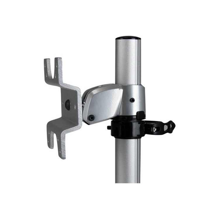 Desktop monitor stand with cable hook