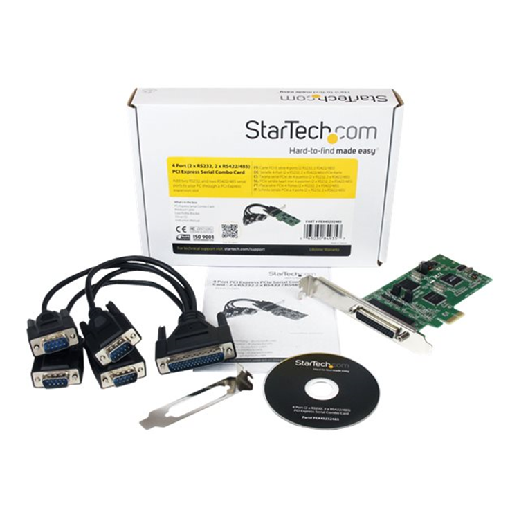 PCI Express PCIe serial combo card PCI Express PCIe serial combo card