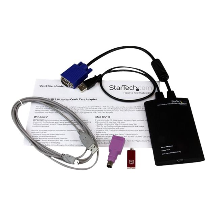 KVM CONSOLE TO USB 2.0 PORTABLE LAPTOP C KVM CONSOLE TO USB 2.0 PORTABLE LAPTOP C