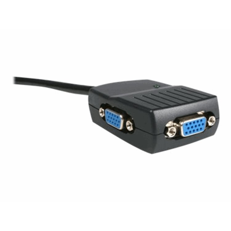 2 PORT VGA VIDEO SPLITTER USB POWE