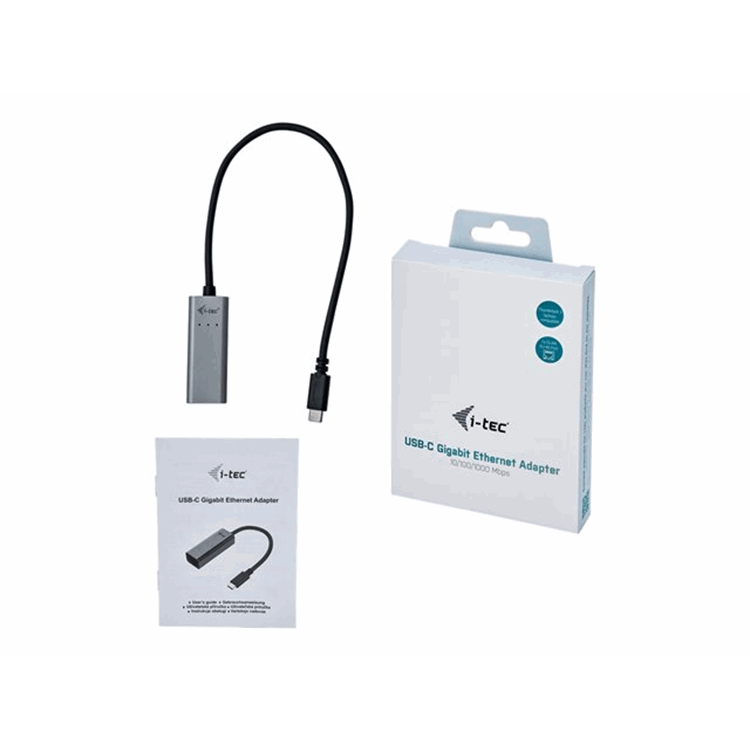 i-tec USB-C Metal GLAN Adapter i-tec USB-C Metal GLAN Adapter
