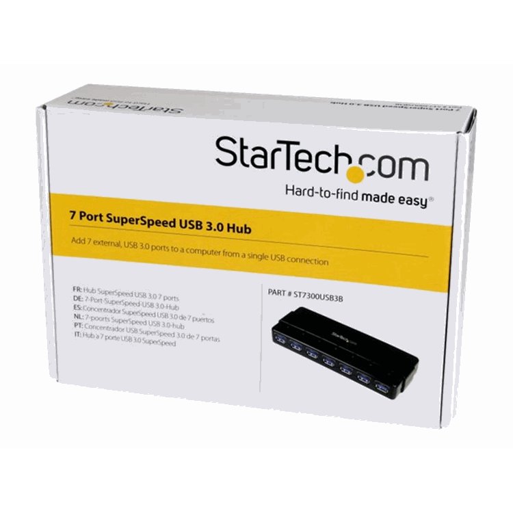 7 Port SuperSpeed USB 3.0 Hub w/ Adapter 7 Port SuperSpeed USB 3.0 Hub w/ Adapter