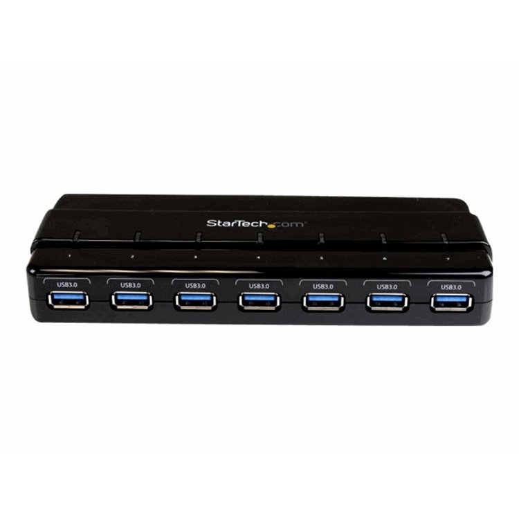 7 Port SuperSpeed USB 3.0 Hub w/ Adapter 7 Port SuperSpeed USB 3.0 Hub w/ Adapter