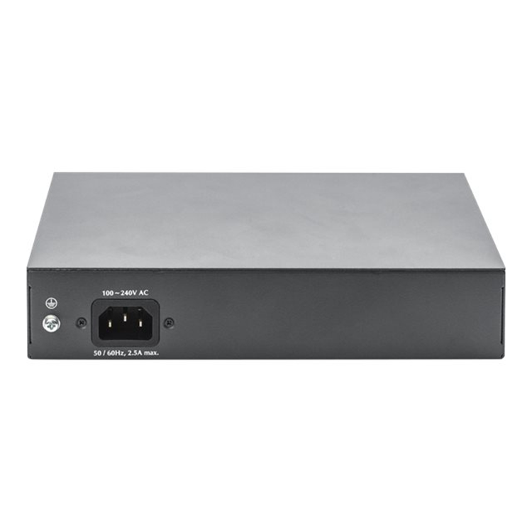 8 Port Gigabit Switch 8xRJ45 (6xPoE)+ 2G