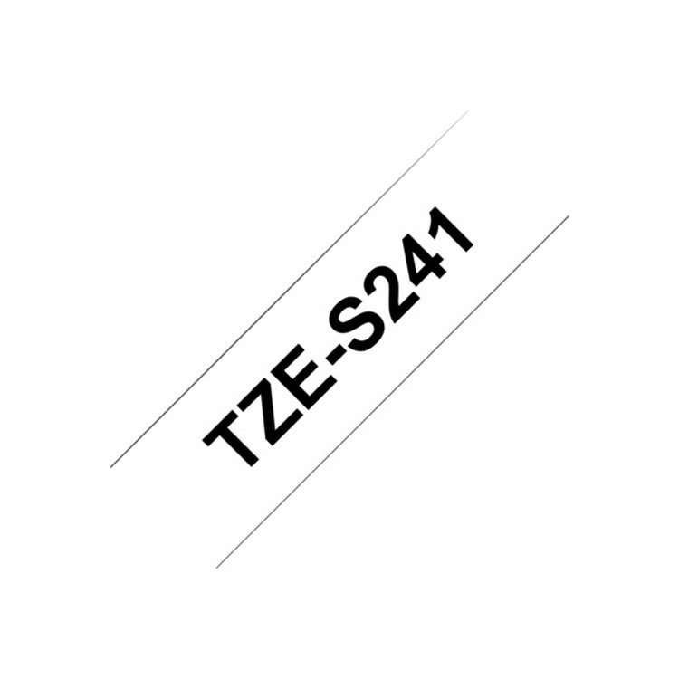 Tape/18mm black on white f P-Touch TZE Tape/18mm black on white f P-Touch TZE