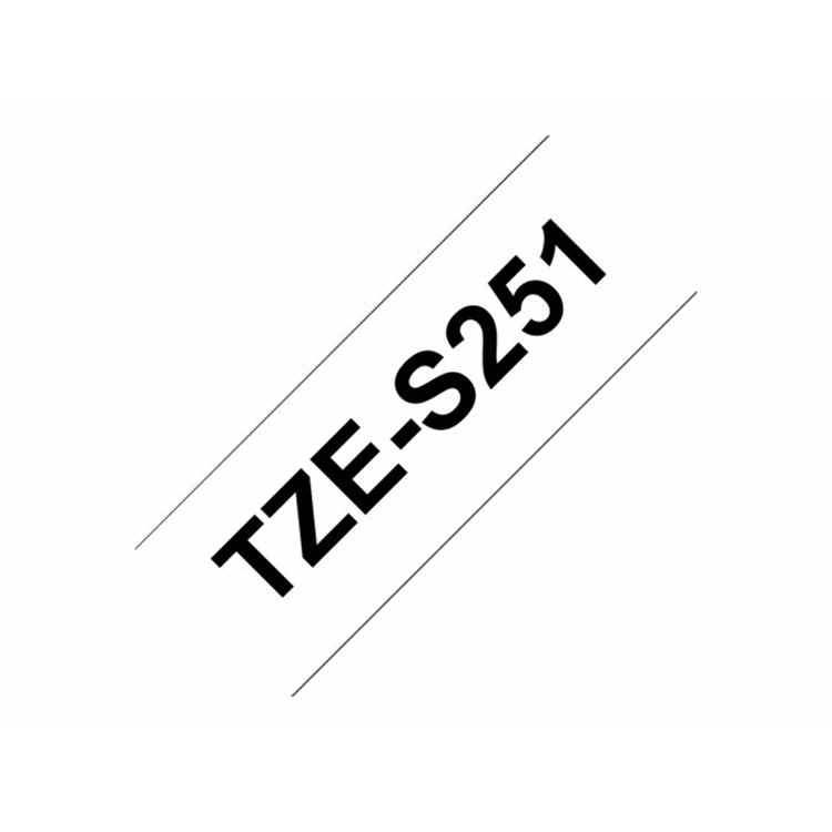 Tape/24mm black on white f P-Touch TZE Tape/24mm black on white f P-Touch TZE