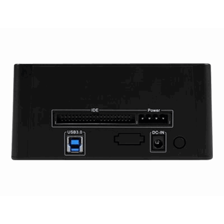 Universal dock station for hard drives