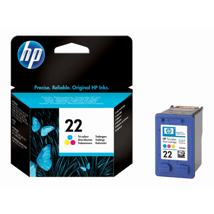 HP Ink cartridge no.22 color 5ml for C9352A HP Ink cartridge no.22 color 5ml for C9352A