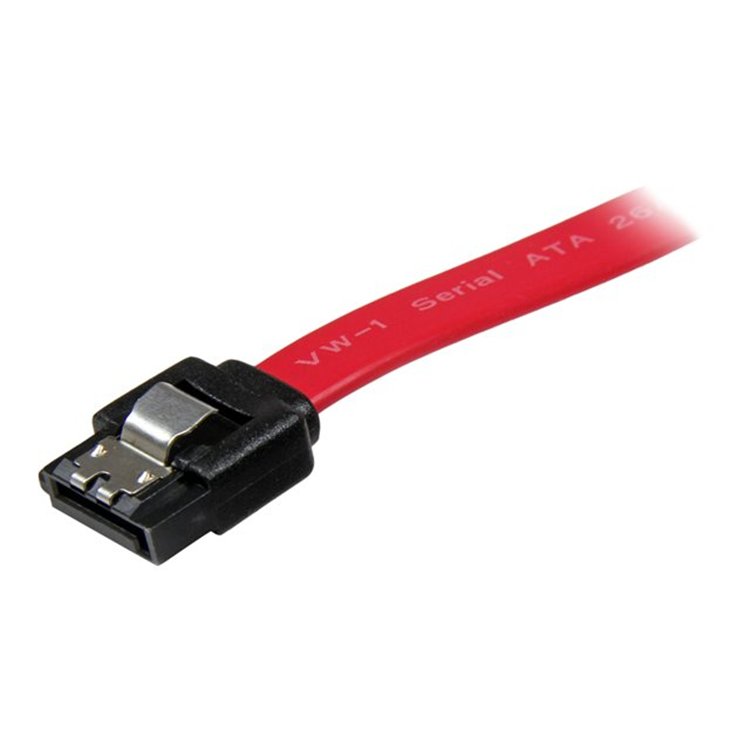 18" LATCHING SATA CABLE M/M - STRAIG 18" LATCHING SATA CABLE M/M - STRAIG