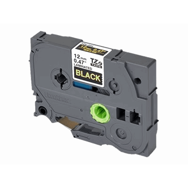 TZe334 12mm x 8m Standard laminated Gold TZe334 12mm x 8m Standard laminated Gold