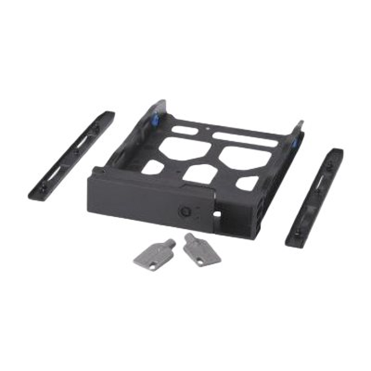 3.5IN HDDTray w keylock +2 keys white