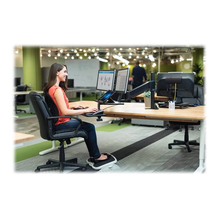 Sit Stand Workstation Dual Arm