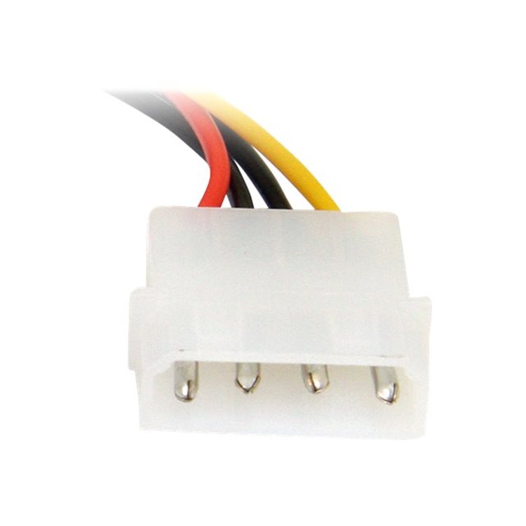 6in 4 Pin Molex to Right Angle SATA Powe 6in 4 Pin Molex to Right Angle SATA Powe