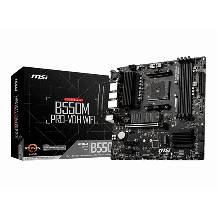 MSI B550M PRO-VDH WIFI ATX MB