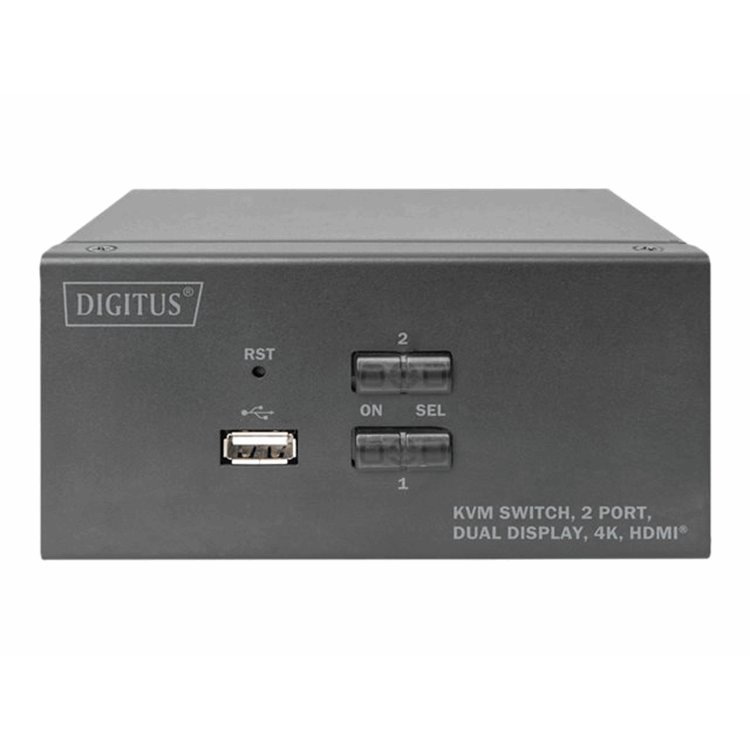 KVM Switch 2 Port Dual Display Desktop H KVM Switch 2 Port Dual Display Desktop H