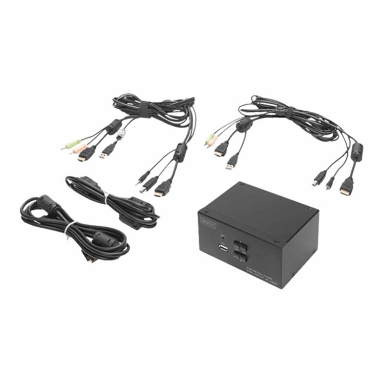 KVM Switch 2 Port Dual Display Desktop H KVM Switch 2 Port Dual Display Desktop H