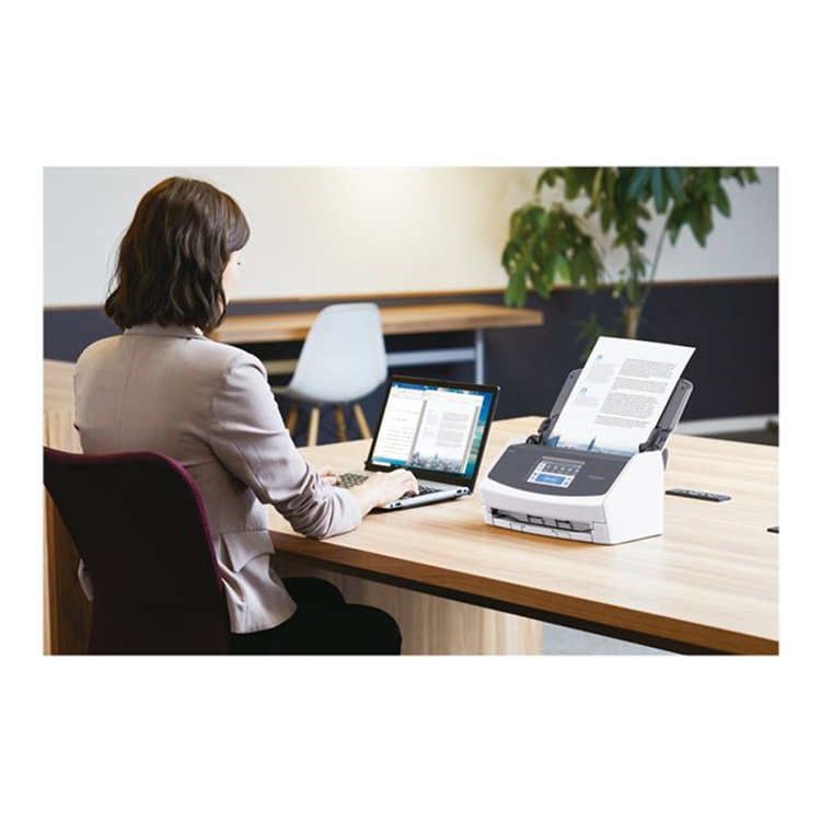 40ppm/80ipm A4 Duplex ADF Touchscreen Wi-Fi USB3.2 LED Desktop Scanner. 40ppm/80ipm A4 Duplex ADF Touchscreen Wi-Fi USB3.2 LED Desktop Scanner.