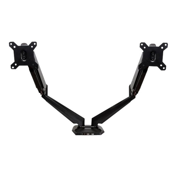 Dual Monitor Mount with 2 Port USB Dual Monitor Mount with 2 Port USB