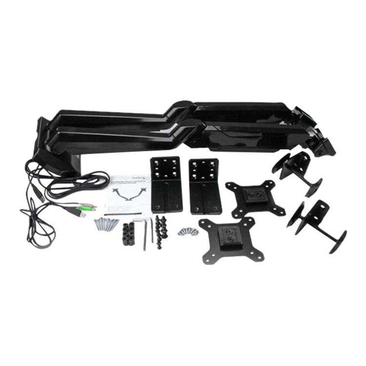 Dual Monitor Mount with 2 Port USB Dual Monitor Mount with 2 Port USB