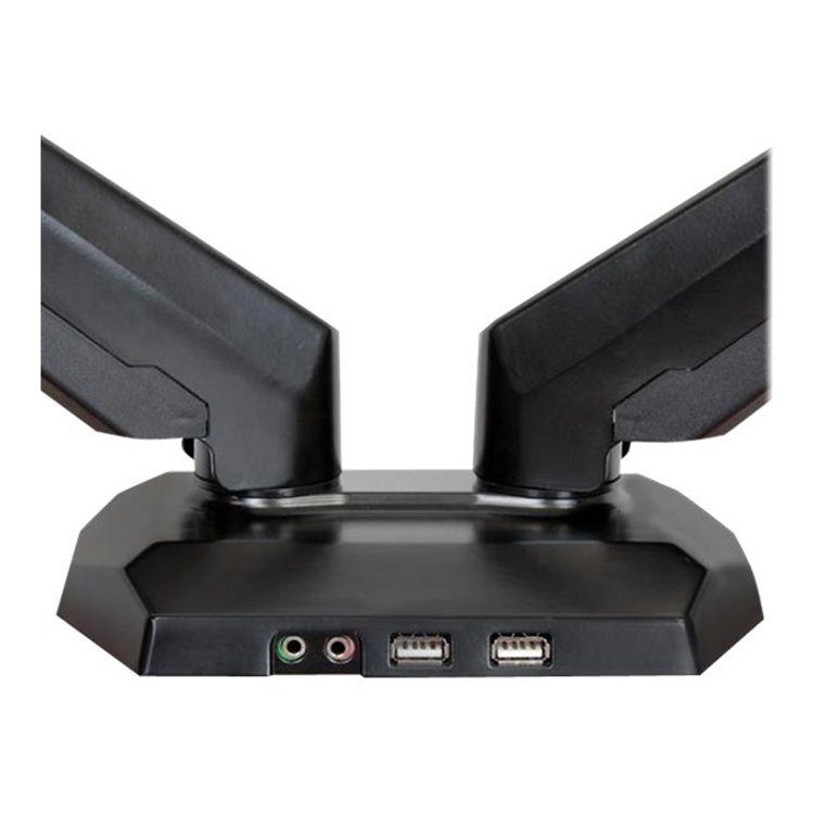 Dual Monitor Mount with 2 Port USB Dual Monitor Mount with 2 Port USB