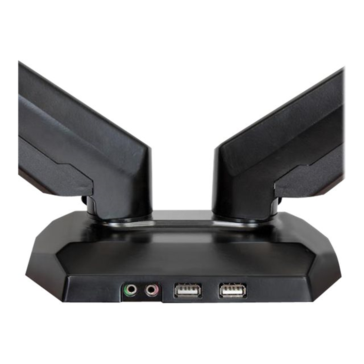 Dual Monitor Mount with 2 Port USB Dual Monitor Mount with 2 Port USB