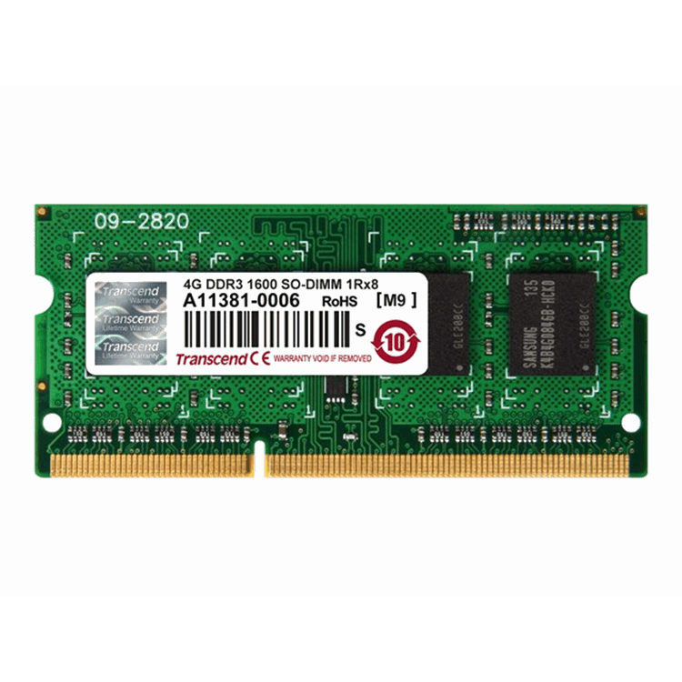 SODIMM DDR3 4GB 1600 1Rx8 SODIMM DDR3 4GB 1600 1Rx8