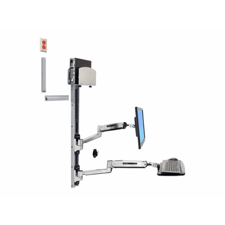 45-358-026/LX Sit Stand Wall Mount Sys 45-358-026/LX Sit Stand Wall Mount Sys