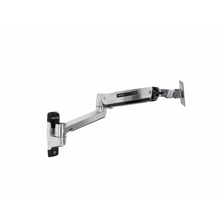 LX HD SitStand Wall Mount LCD Arm Polish