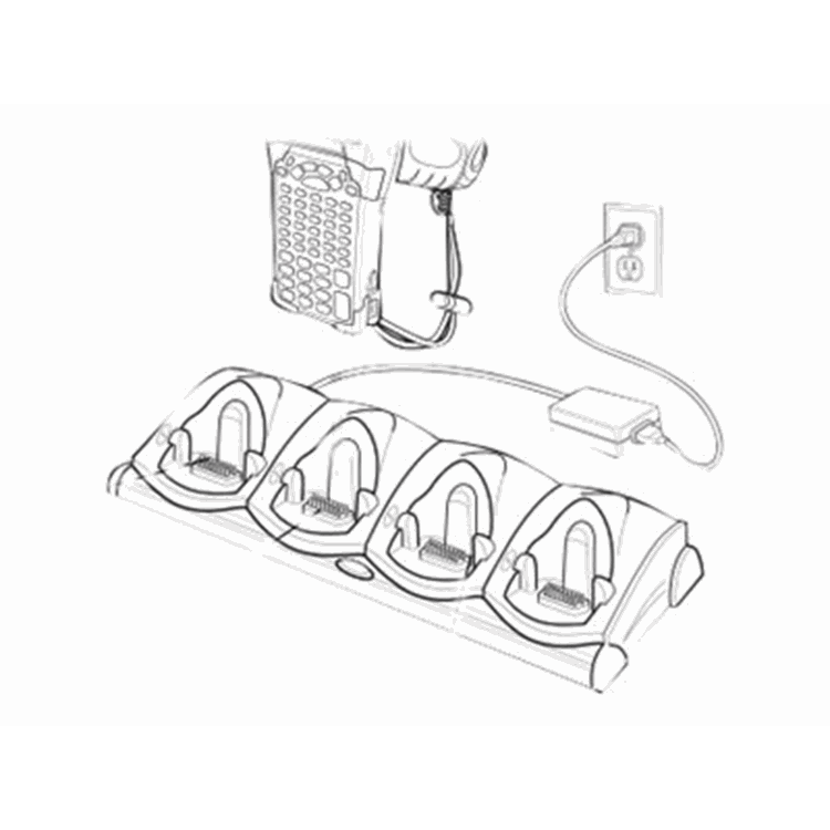 CRADLE 4 SLOT USB ETHERNET CRADLE 4 SLOT USB ETHERNET