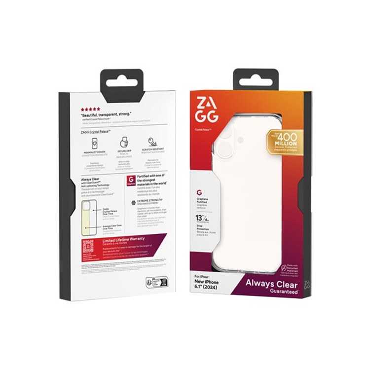 ZAGG Crystal Palace Pam SM Clear