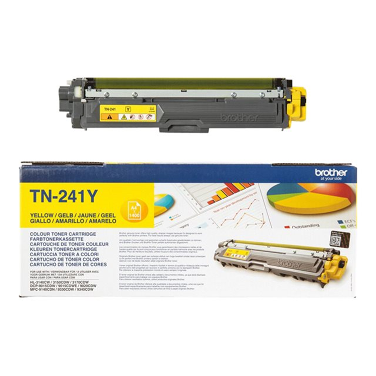 SUP :TN-241Y YELLOW - HL-3140CW/3150CDW/3170CDW SUP :TN-241Y YELLOW - HL-3140CW/3150CDW/3170CDW