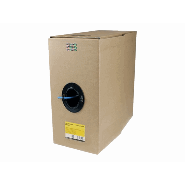 1000 ft Bulk Roll of Blue CMR Cat 6 Soli 1000 ft Bulk Roll of Blue CMR Cat 6 Soli