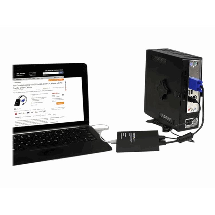 KVM Portable Crash Cart w/ File Transfer KVM Portable Crash Cart w/ File Transfer