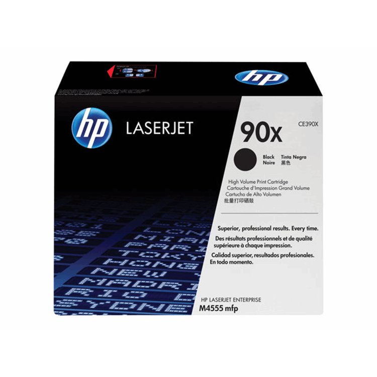 HP 90X TONER CARTRIDGE BLACK 24.000 PAGES SMART PRINTING TECHNOLOGY HP 90X TONER CARTRIDGE BLACK 24.000 PAGES SMART PRINTING TECHNOLOGY