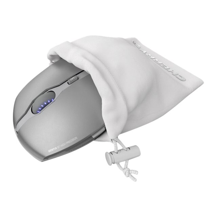 GENTIX BT Bluetooth Mouse frosted silver