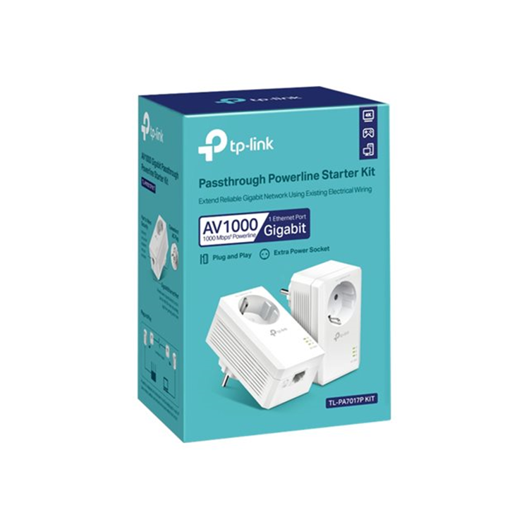 AV1000 Gigabit Passthrough Powerline Adapter AV1000 Gigabit Passthrough Powerline Adapter